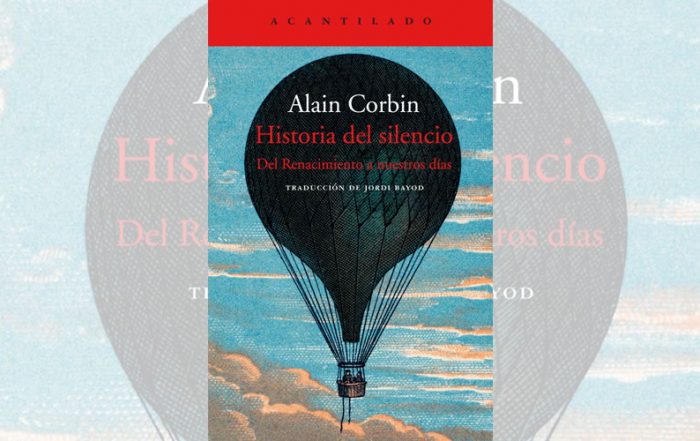 Portada libro Historia del silencio